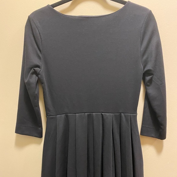 ✨NEW✨H&M BLACK LONG SLEEVE DRESS A LINE - Picture 6 of 8
